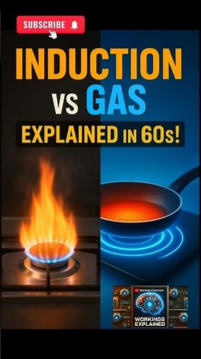 How Does an Induction Cooker Heat Pans? 🍳 | Science Explained #inductioncooker #induction #cooker