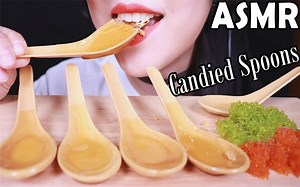 【Abbey-ASMR】把飞鱼籽吃完顺便把勺子也吃了( • ̀ω•́ )✧