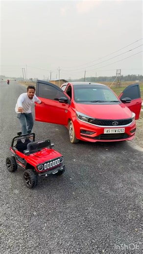 Tata tiaggo & Rc jeep Review #shorts #jeep #car