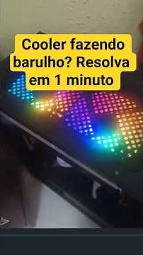 Water Cooler fazendo barulho Veja como resolvi em 1 minuto! 1