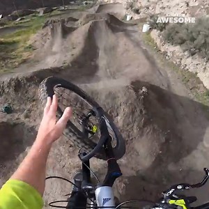 3.2M views · 29K reactions | Sound on! Incredible mountain bike runs (and narration ) by Sam Pilgrim & Sam Reynolds! ‍♂️ | People Are Awesome | Facebook
