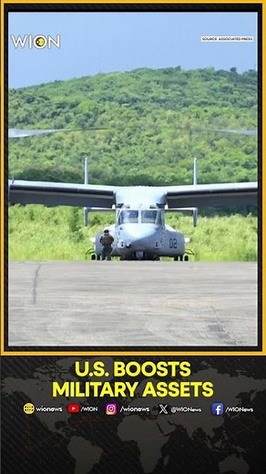 US Military Assets In The Caribbean: Fighter Aircrafts, Drones Stationed In Puerto Rico |WION Shorts