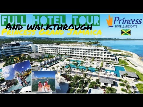 Princess Grand Jamaica | Hotel Tour | Restaurants | Gym | Platinum | Activities | Waterpark | 4k