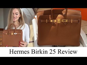 HERMES BIRKIN 25 REVIEW | Pros & Cons | Is it worth the money? | What Fits + Modshots