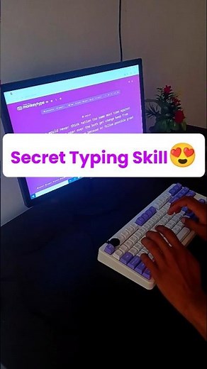 Type Without Looking | Typing Master Secret