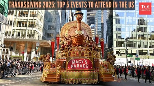 Thanksgiving 2025: Top 5 events to attend in the US