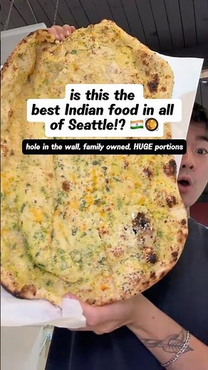 the best Indian food in seattle!? 🤯🇮🇳