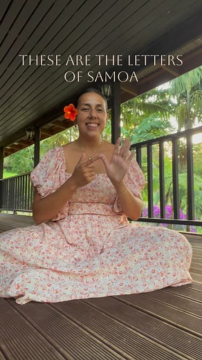 Alexia-Rae Meyer | SAMOA on Instagram: "THE SAMOAN ALPHABET with AUSLAN Finger Spelling - The Full Version. It took me a good few weeks to pick the perfect Samoan words - words that are local to Samoa, meaning, words that our local Samoan pepe’s can easily identify because they have one or more of these things in their backyard. Growing up in Fiji, I was always learning someone else’s alphabet. I learned things like “E is for Elephant” or “L is for Lion” and so many of these creatures, although 