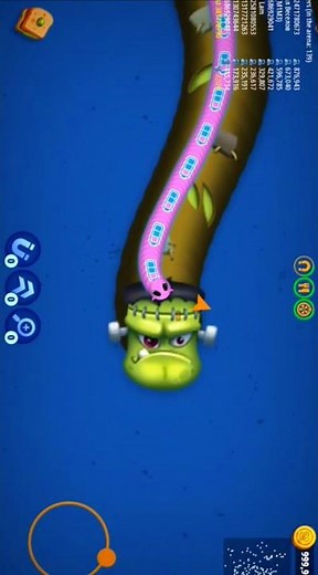 Worms Zone Snake Game | New Biggest Slither Snake Kill | Epic Snake Kill #magicgameplay #wormszone