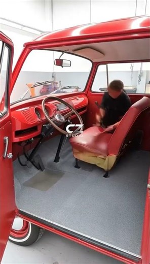 EXTREME INTERIOR RESTORATION: Turning Junk to Luxury in our VW Bus! 🛠️💺