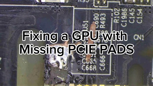 4.3K views · 18 reactions |  GPU with Missing 12V Rail PCIe Pads...