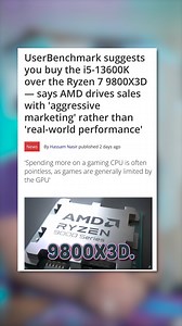 Userbenchmark HATES AMD | UFD Tech