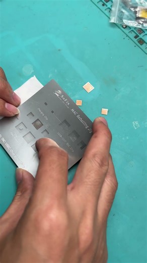 How to remove and reball the PMU chip