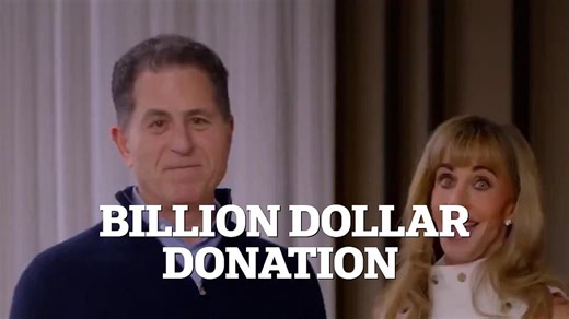 Billionaire Michael Dell and his wife pledge to donate $6.25 billion to 25M children