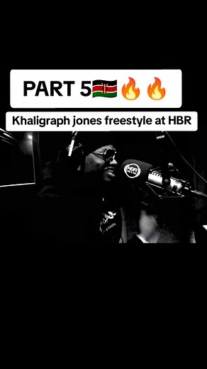 Khaligraph Jones Freestyle Session at HBR
