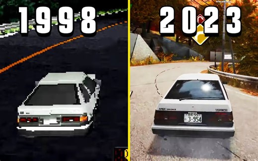 头文字D Initial D [游戏进化史1998-2023]