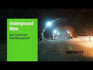 Underground Mine Dust Control and Road Maintenance