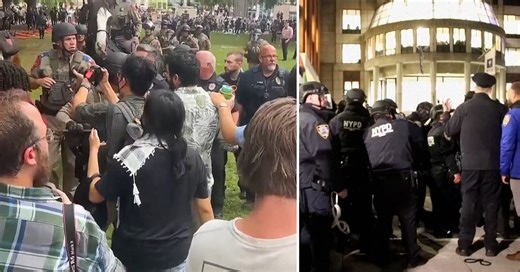 Universitetsprotester i USA – många gripna