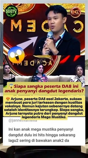 😱 Her voice is stunning, but her identity leaves the judges even more shocked! #indosiar #da8indo...