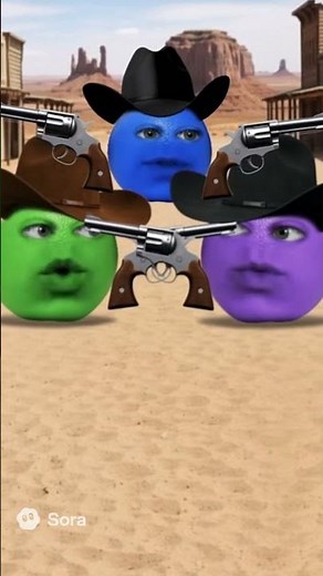 Horny barry vs joyful plum vs hyper lime vs annoying orange