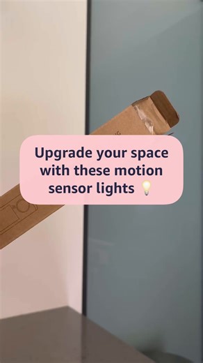 1.6K views · 11 reactions | Transform your space with these motion sensor lights and never fumble in the dark again  | Amazon.com.au | Facebook