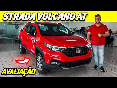 AVALIAÇÃO FIAT STRADA 2025 VOLCANO AT EM DETALHES