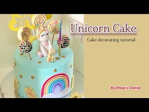 Magical Unicorn Cake | Vanilla & Pineapple Flavor | Easy Birthday Cake Idea