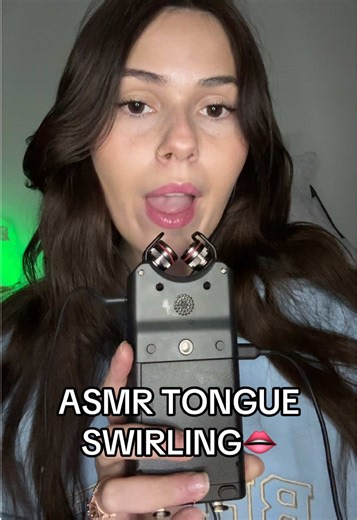ASMR Tongue swirling! #fypシ #asmrtiktoks #mouthsounds #asmrtriggers #relaxingvideos
