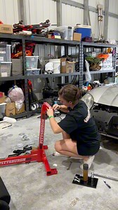 Got an engine stand for when we pull the motor out of the c6 😍 | reckless.raquel