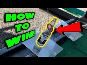 How To Win The BOTTLE UP Carnival Game Every Single Time! BIGGEST PRIZES EVER! | ClawBoss