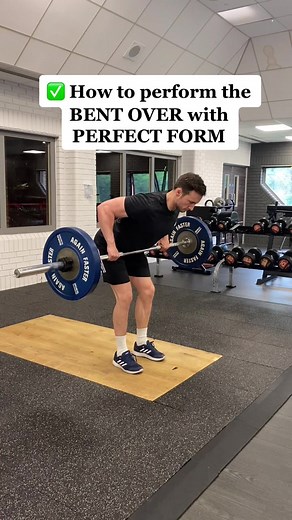 How to perform the BENT OVER ROW with PERFECT FORM #athlete #coach #exercise #gym #research #training #muscle #strength #technique #bentoverrow