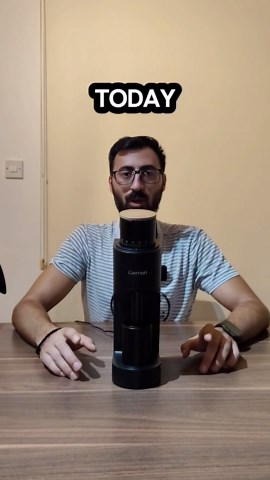 Burr Coffee Grinder,Wirsh Electric Single Dose Coffee Grinder Geimori GU38 with 38mm 6-Core Conical Burr,Stepless Adjustment for Espresso,Drip,French Press,Cold Brew,Bellows Included.