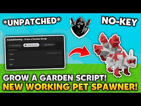 [🎄] NEW PET SPAWNER! 💫 Grow a Garden 🌶️ Script! • No Key 🔥 *UNPATCHED* ✅ 100% Work 🌈 - Anukul Hub V5