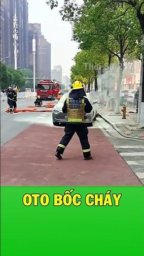 Bình chữa cháy mất tác dụng vì nắp ca pô không mở được