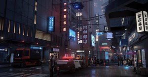 Building Cyberpunk Streets in Unreal Engine