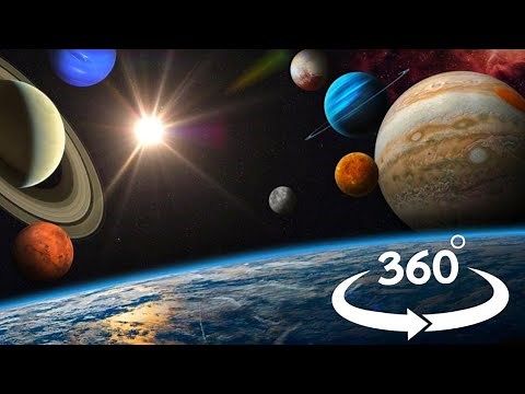 EXPERIENCE OUR SOLAR SYSTEM IN VR | 360° SOLAR SYSTEM | WONDERS IN SPACE