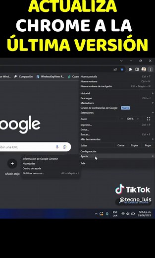 Cómo actualizar Google Chrome a la última versión