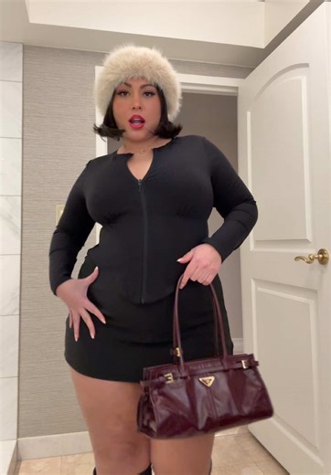 wear the outfit bby 😇💖✨ #ootd #plussizefashion #valentinesday | plus size outfits