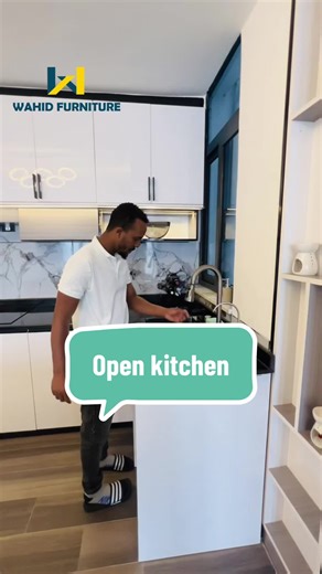 Minimalist Kitchen Cabinets in Addis Ababa