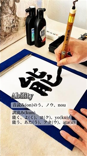 Writing Kanji of JLPT N3 [能] Ability