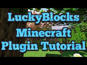 Lucky Block Plugin [Free!] | Minecraft Plugin Tutorial