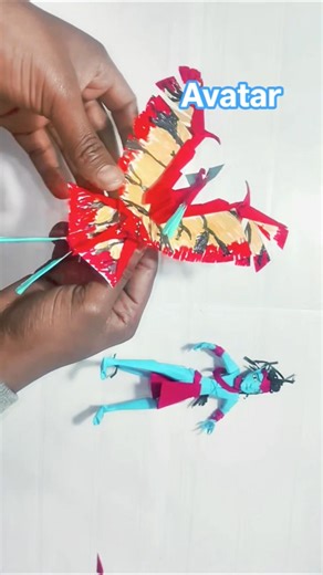 origami avatar fire and ash easy make #diy #origamitutorial #origami#avatarfireandash
