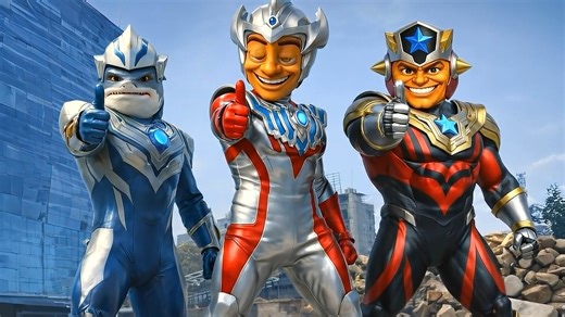 AI山海经版泰迦奥特曼主题曲