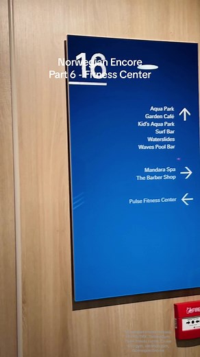 Part 6 - Gym on Norwegian Encore 💪 Pulse Fitness Center, working out on a cruise ship. Cruise ship gym. #cruiseshipgym #norwegianencore #norwegianencoregym #pulsefitnesscenter #spinclass #hiitworkout #trx