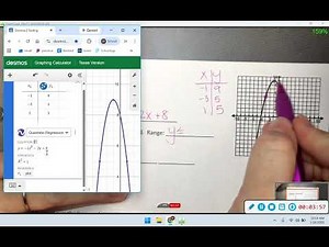 CWHS - Algebra 1 - Quadratic Regression