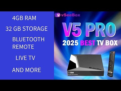 VSEEBOX V5 PRO STREAMING DEVICE