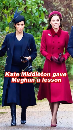 Kate Middleton gave Meghan a lesson #kate #princess #meghan #royal