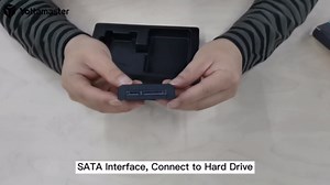 Yottamaster USB C to SATA Cable Adapter, External SATA III Hard Drive Connector Converter for 2.5'' SATA Drives - SATA SSD/HDD to USB C Cable, UASP, 3.3FT [U3C-10]