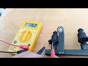 Medir Resistencia de Inyectores con Multímetro