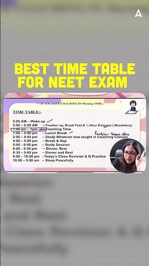 NEET 2026 Daily Study Routine by Garima Goel Ma'am